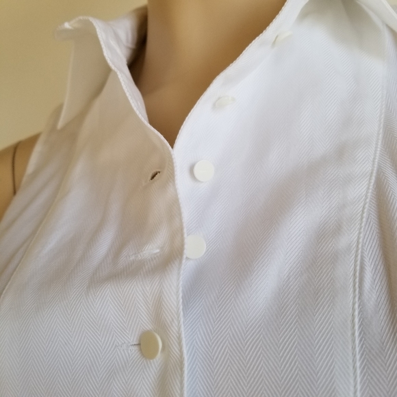 Hanley Mellon White Mini Dress - Picture 5 of 11